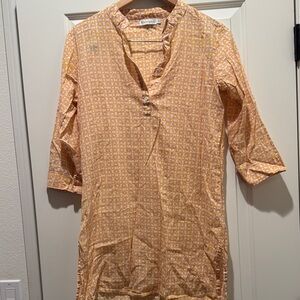 Women's Yellow Tunic Top